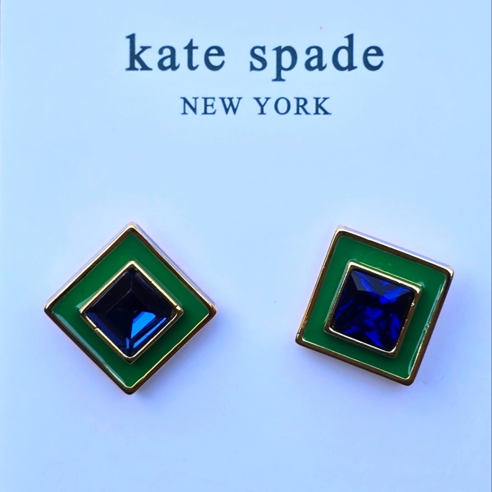 Kate Spade Mod Square Studs